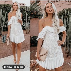 Vici white dress